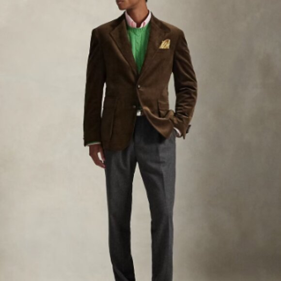 Lauren Ralph Lauren Corduroy Jacket/Blazer - Picture 2 of 15